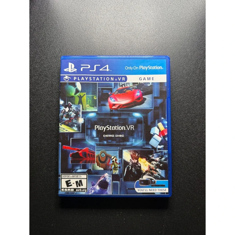 Sony‎ PlayStation VR Demo Disc PS4 PSVR Physical Disc Compilation